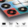 Wallity UV-822 Pintura decorativa de vidrio templado Multicolor 50 x 50 cm